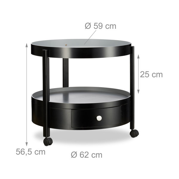 ClearAmbient Beistelltisch mit Stauraum | Wayfair.de